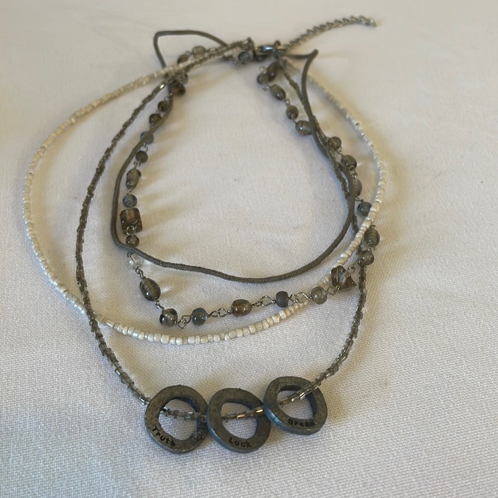 Aeropostale dream, luck, truth necklace!